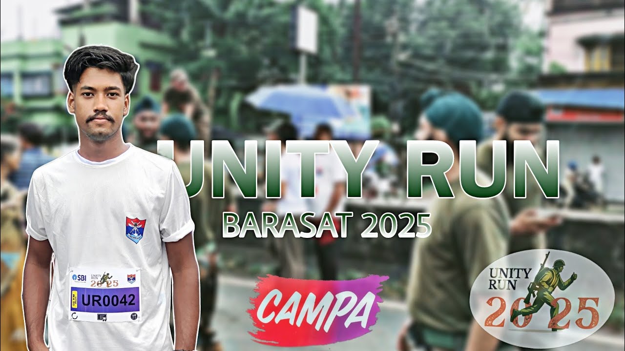 UNITY RUN 2025 BARASAT #Unityrun #UnityRun2025 #barasat