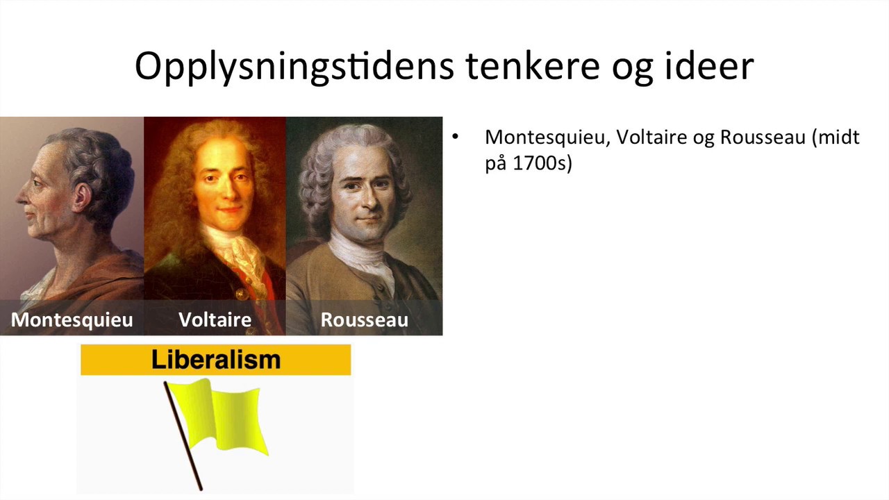Opplysningstidens ideer