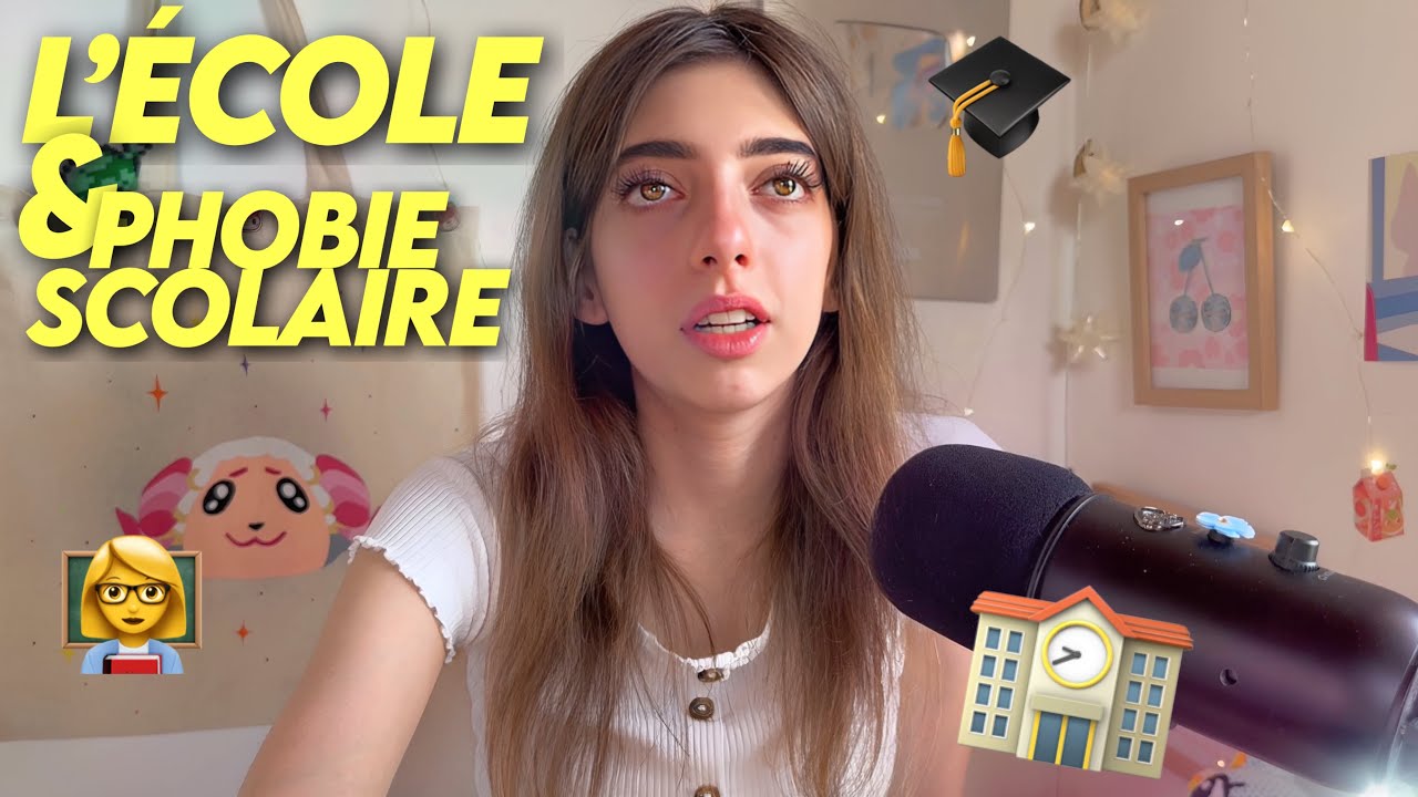JE VOUS PARLE DE MA RELATION À L’ÉCOLE & PHOBIE SCOLAIRE, PRESSION, ANXIÉTÉ 🏫👩‍🏫