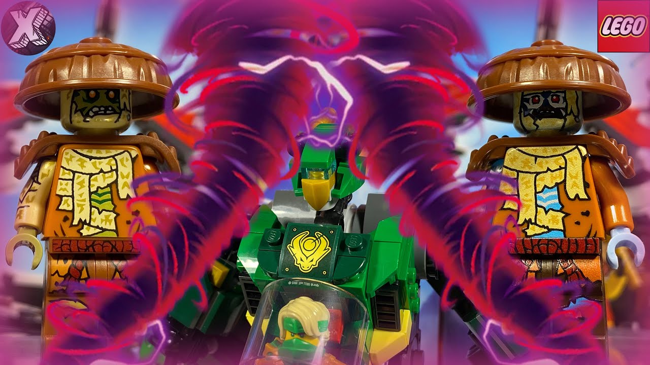 [4K] 71845 Реактивный робот Ллойда | ЛЕГО Ниндзяго 19 (3-й) сезон - ОБЗОР + ОБЪЕДИНЕНИЕ С 71832