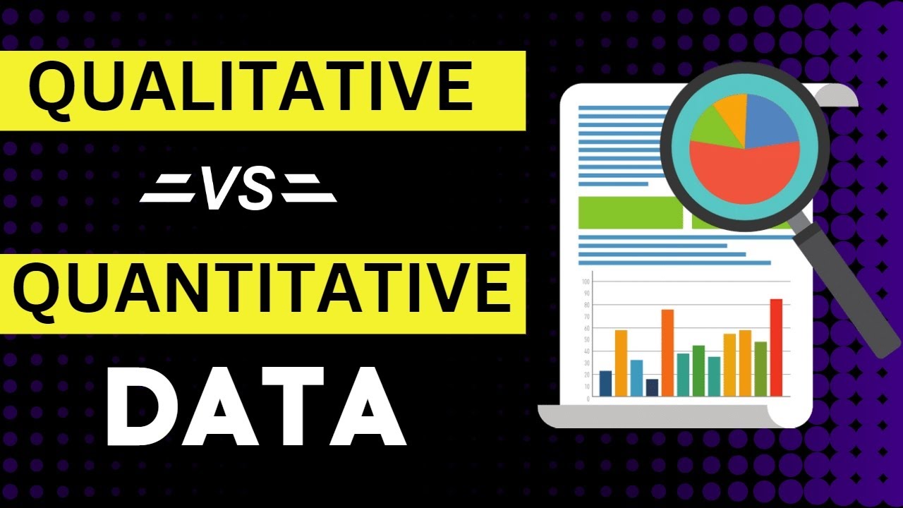 Qualitative Vs Quantitative Data | Difference between them with Examples