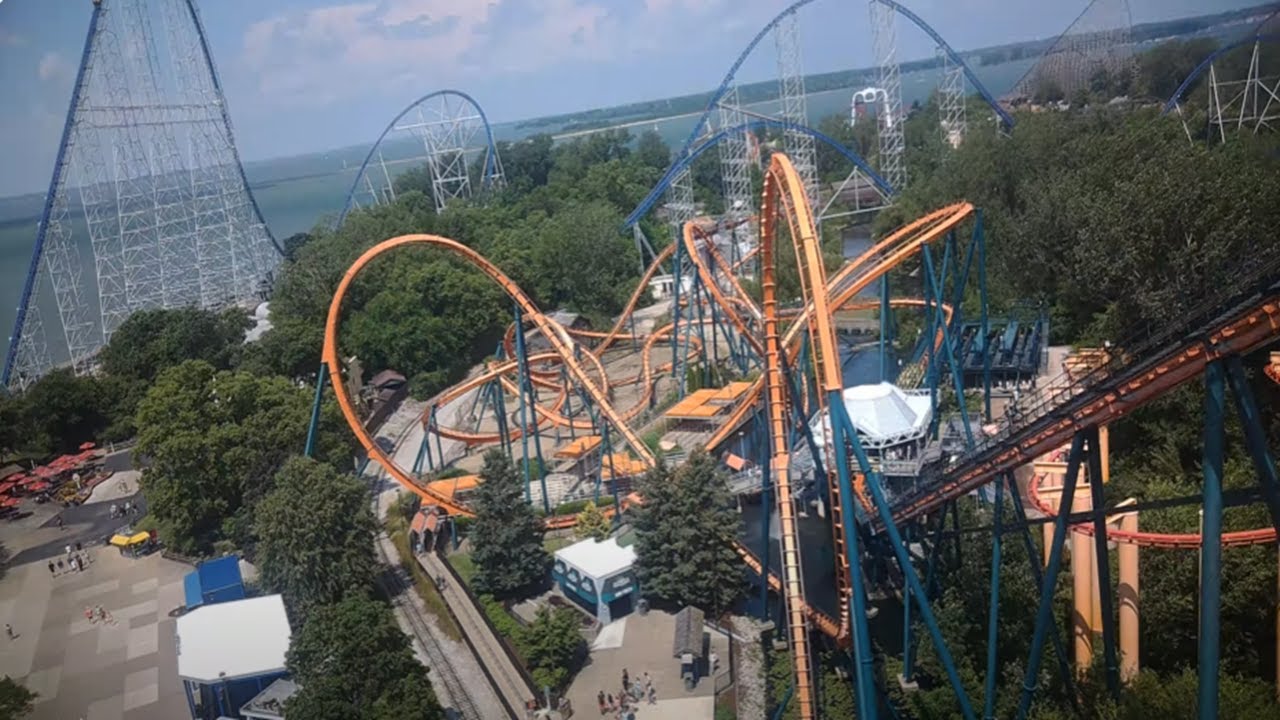 Rougarou - Cedar Point - Front Row (4K HD POV) - July 2025