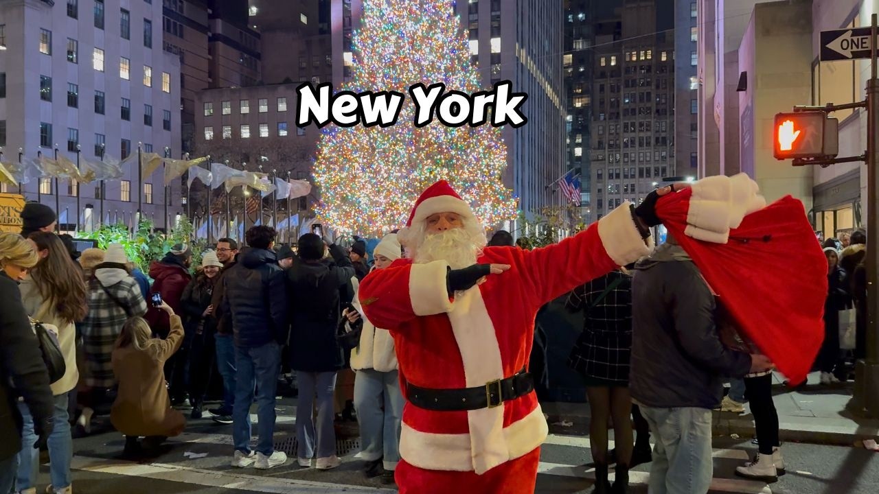Manhattan Virtual Walking Tour - December In New York