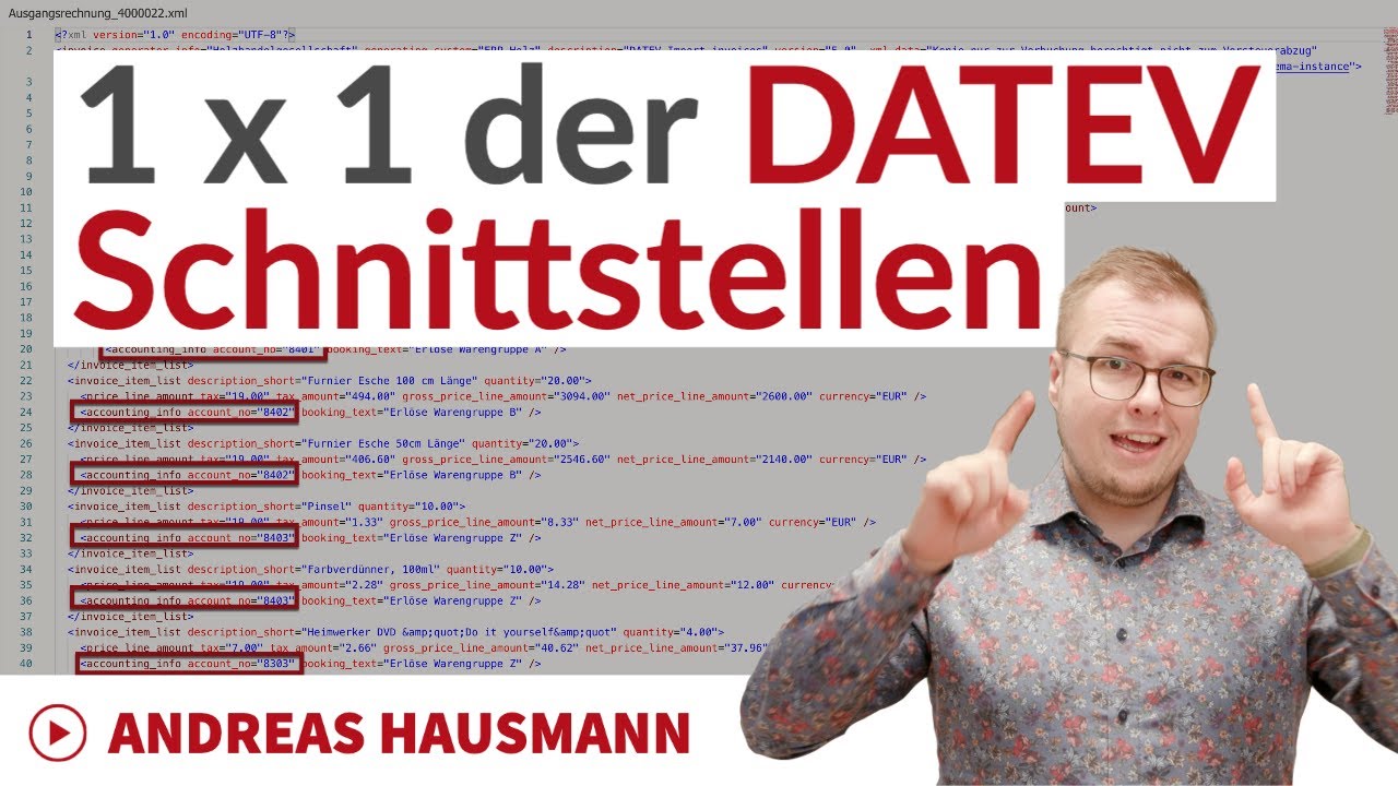 Das 1x1 der DATEV Schnittstellen vom DATEV Format bis DATEV connect