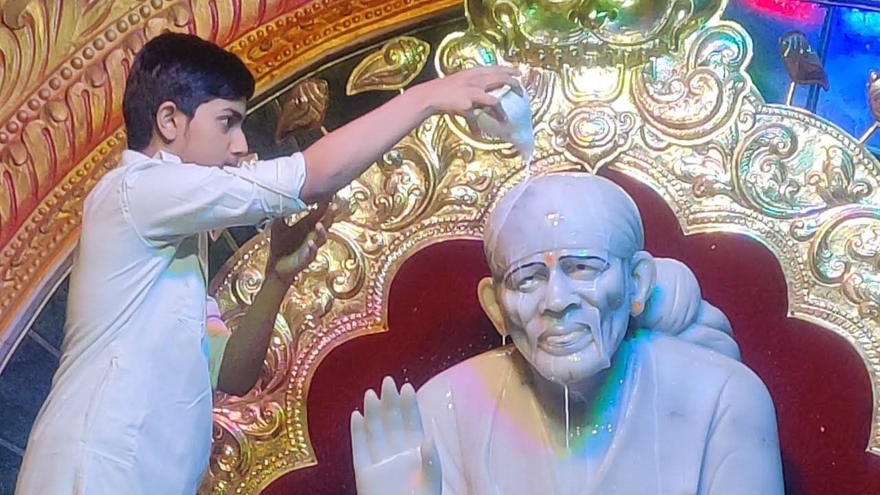 Sadguru Sri Shirdi Sai Baba's Abhishekam 15-Feb-2024 
