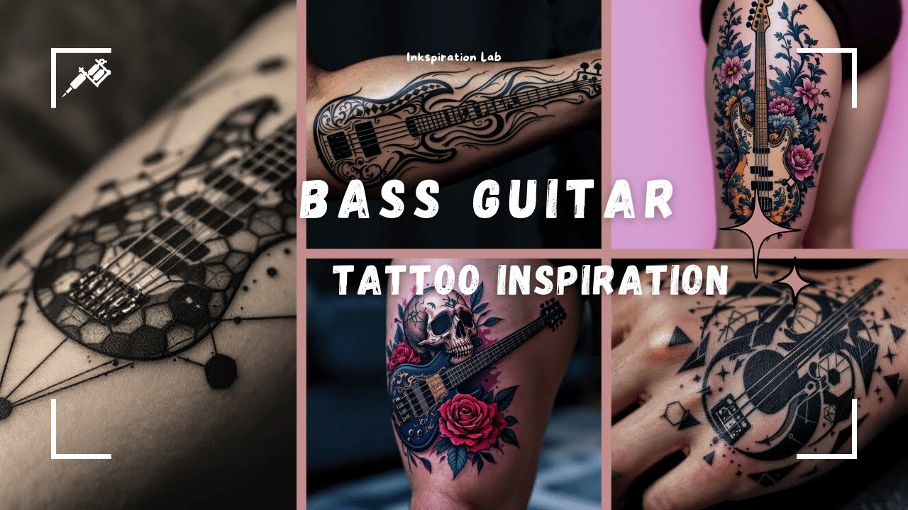 Bass Guitar Lovers, You Need These Tattoos!