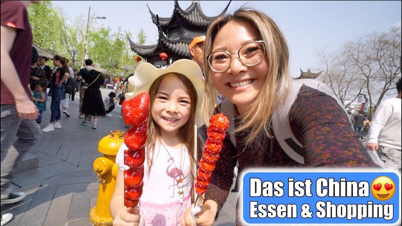 Shopping in China 😍 Justus unterhält sich! Konfuzius Tempel 南京夫子庙 | China VLOG 3 | Mamiseelen