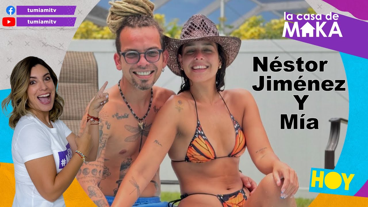 El cantante y actor Néstor Jiménez y su esposa, la cantante Mía cuentan todo de su boda sorpresa.