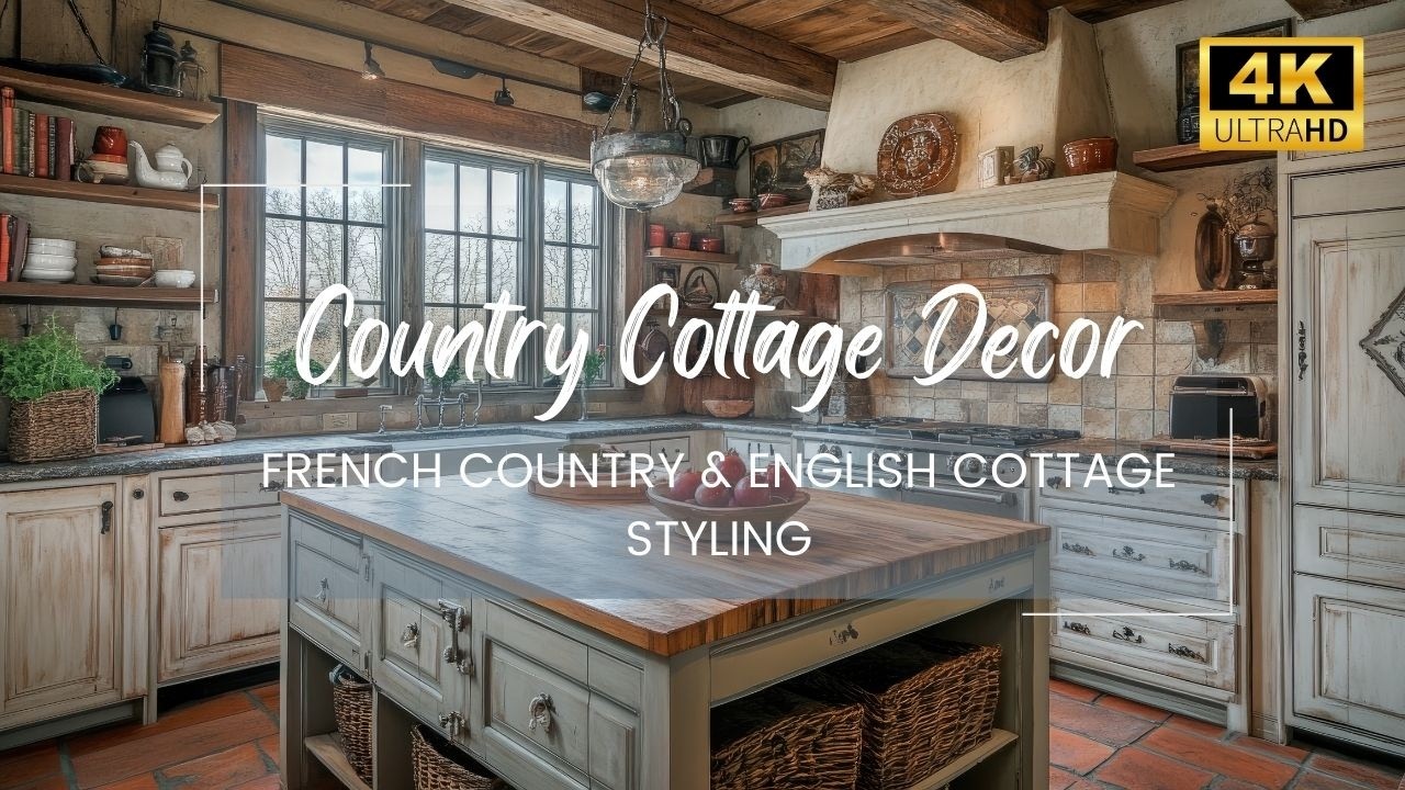 Country Cottage Charm Decoration Ideas with French Country & English Cottage Styling
