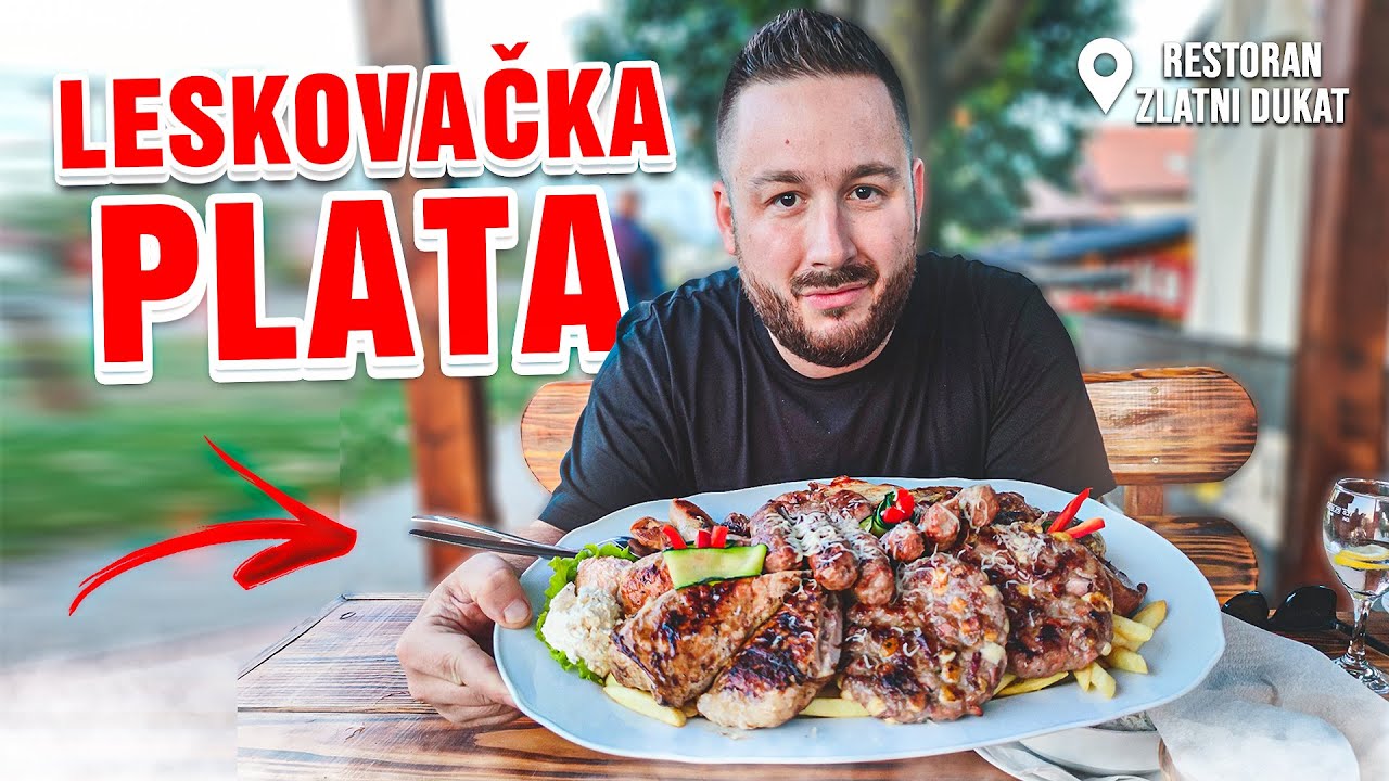POJEO SAM KILU LESKOVAČKOG ROŠTILJA *gurmanska, VJEŠALICA, ćevapi* | RESTORAN ZLATNI DUKAT