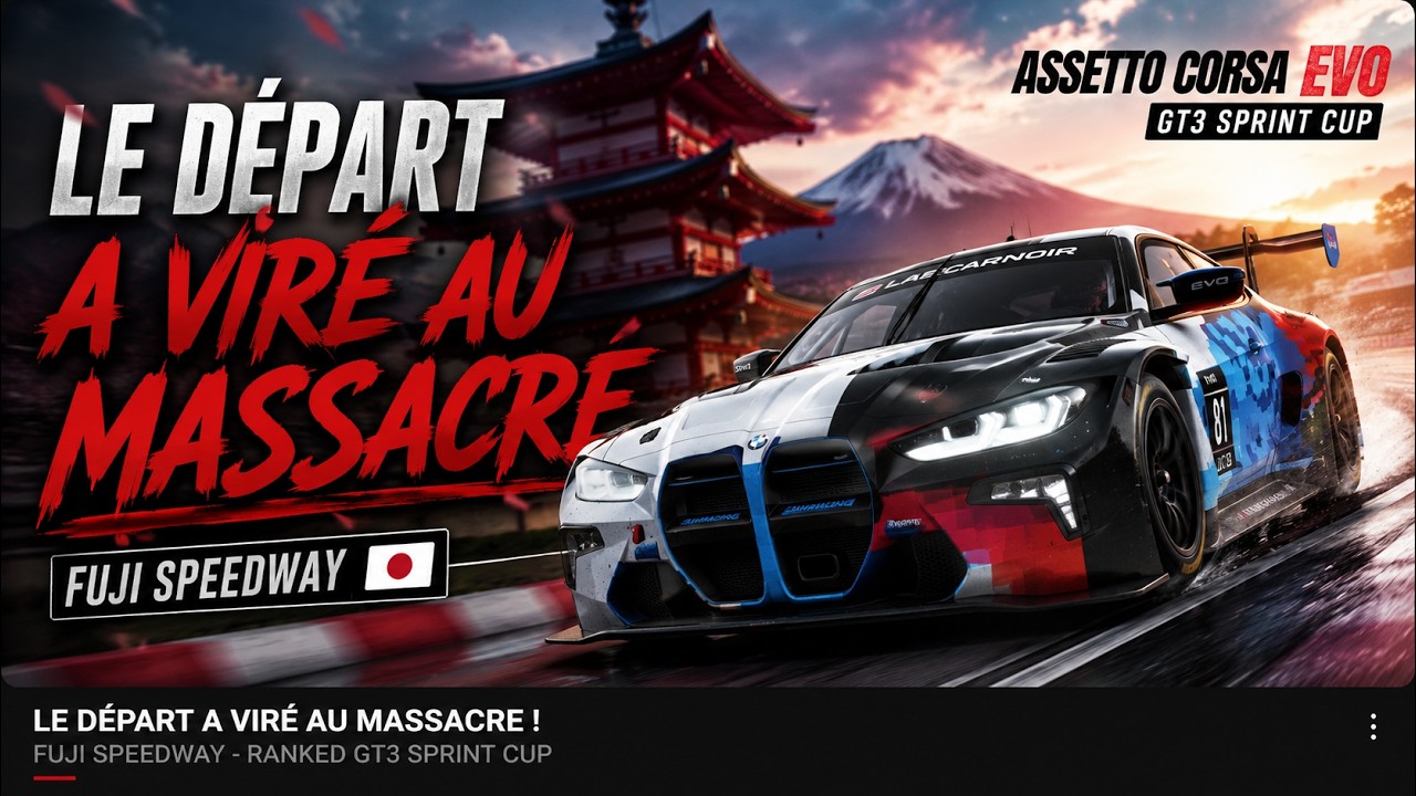 Assetto Corsa Evo - Course Ranked - GT3 Sprint Cup - Fuji Speedway