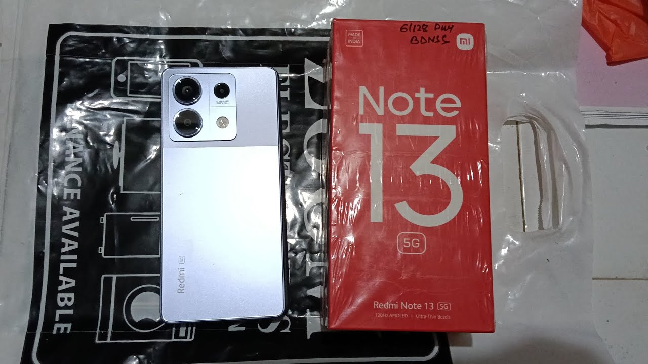 Redmi note 13 unboxing