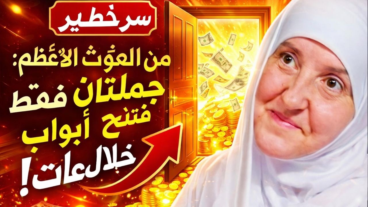 سر خطير من الغوث الأعظم: جملتان فقط تفتح أبواب الرزق خلال ساعات!