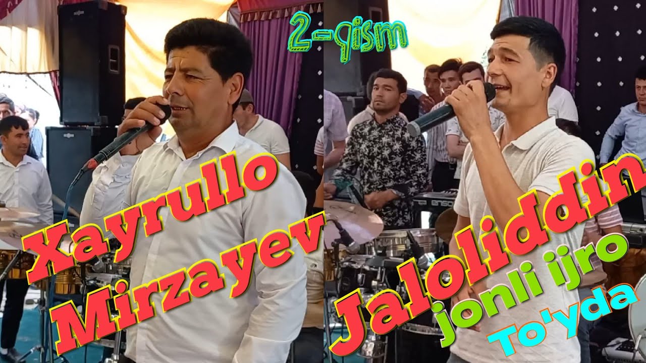 #2_qism Kosonsoy yulduzlari To'yda jonli ijro #2022 Xayrullo Mirzayev