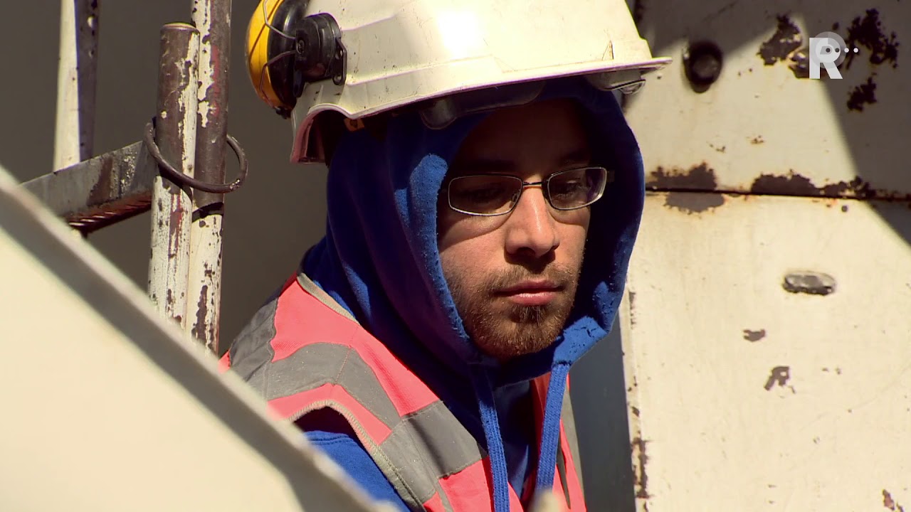 36 uur lang beton storten voor Zalmhaventoren