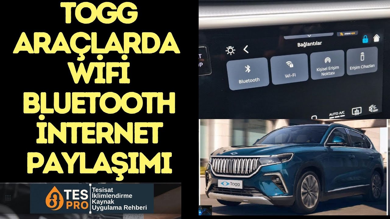TOGG ARACIMI TELEFONUMA NASIL BAĞLARIM #togg #wifi #bluetooth #internet #telefon