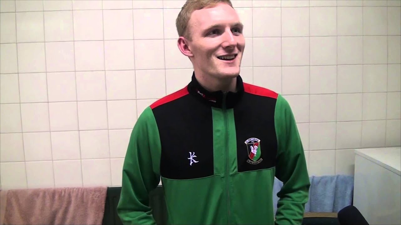 Interview - Steven Gordon talks to GlensTV after his two goals against Ballinamallard