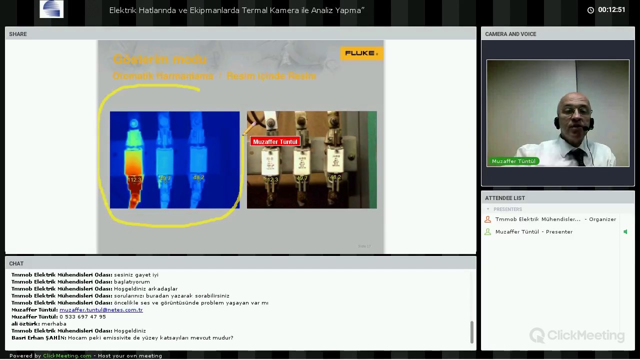 Elektrik Hatlarında ve Ekipmanlarda Termal Kamera ile Analiz Yapma”