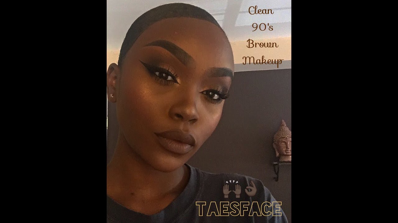 Taesface| Start to Finish 90's Neutral Brown Makeup Tutorial
