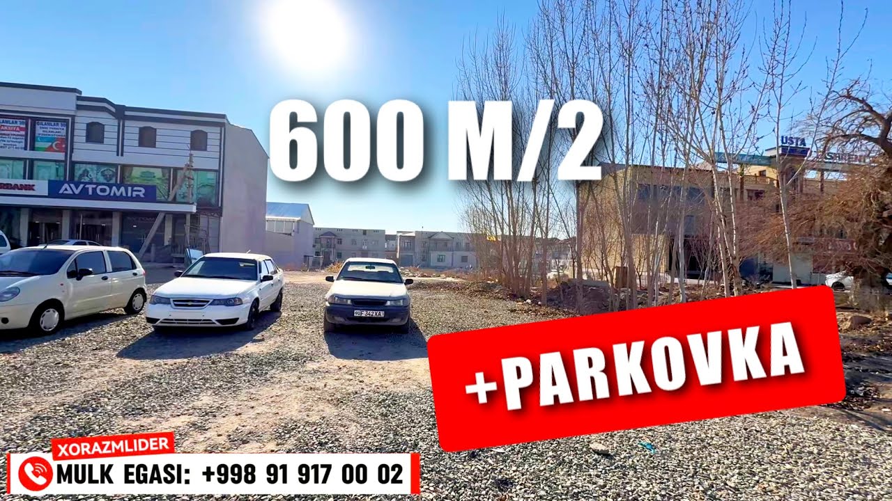 URGANCH SHAHARDA NOTURAR YER O'RNI SOTILADI. XORAZM UY JOY NARXLARI 2026
