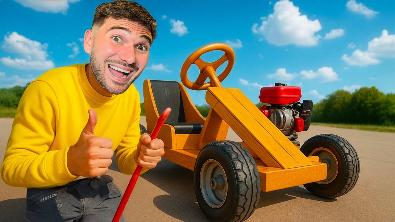 J'AI CONSTRUIT UN KART !