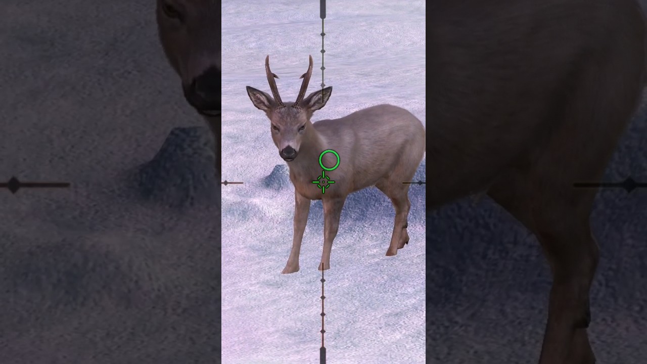 Siberian Roe #deer hunt ❄️🌿🦌 call of the wild #hunt #shorts #viral #gaming #youtubeshort #game