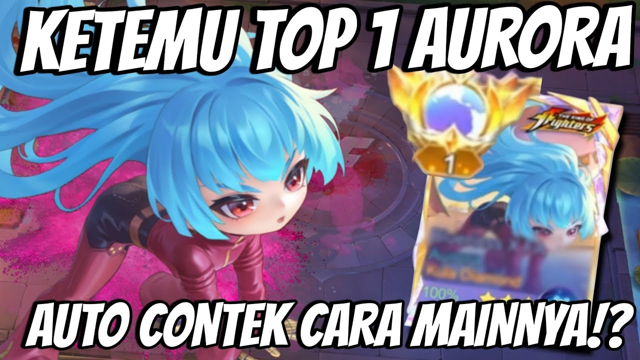 KETEMU TOP GLOBAL 1 AURORA LANGSUNG PELAJARI CARA MAIN COMMANDER AURORA DI META SEKARANG