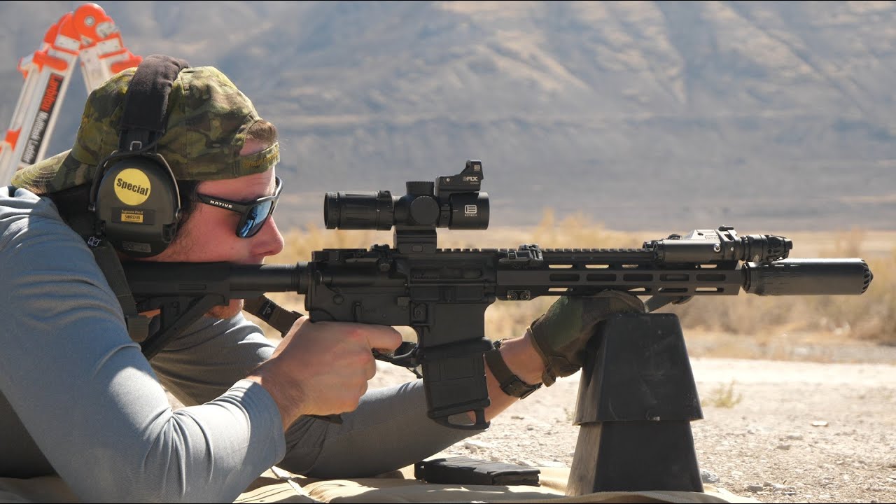Странный маленький масштаб EOTech