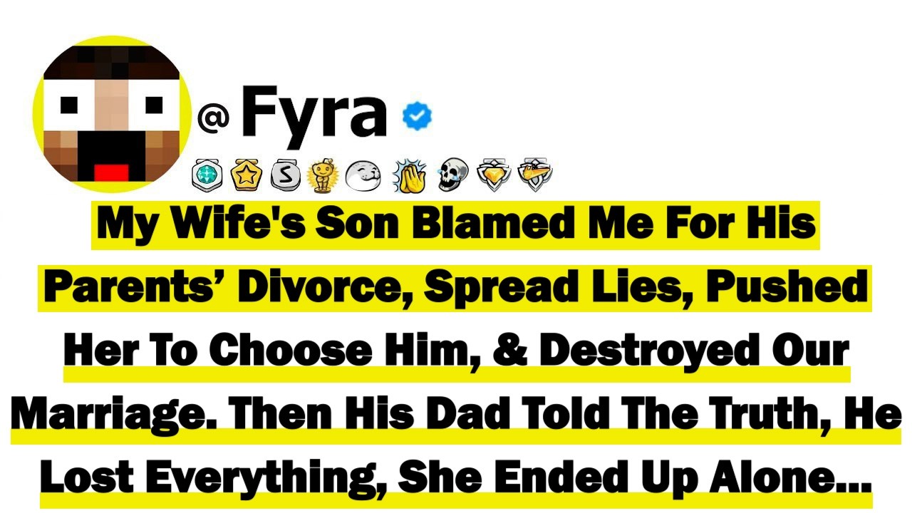 My Wife's Son Blamed Me For His Parents&rsquo; Divorce, Spread Lies, Pushed Her To Choose Him, & Destroyed