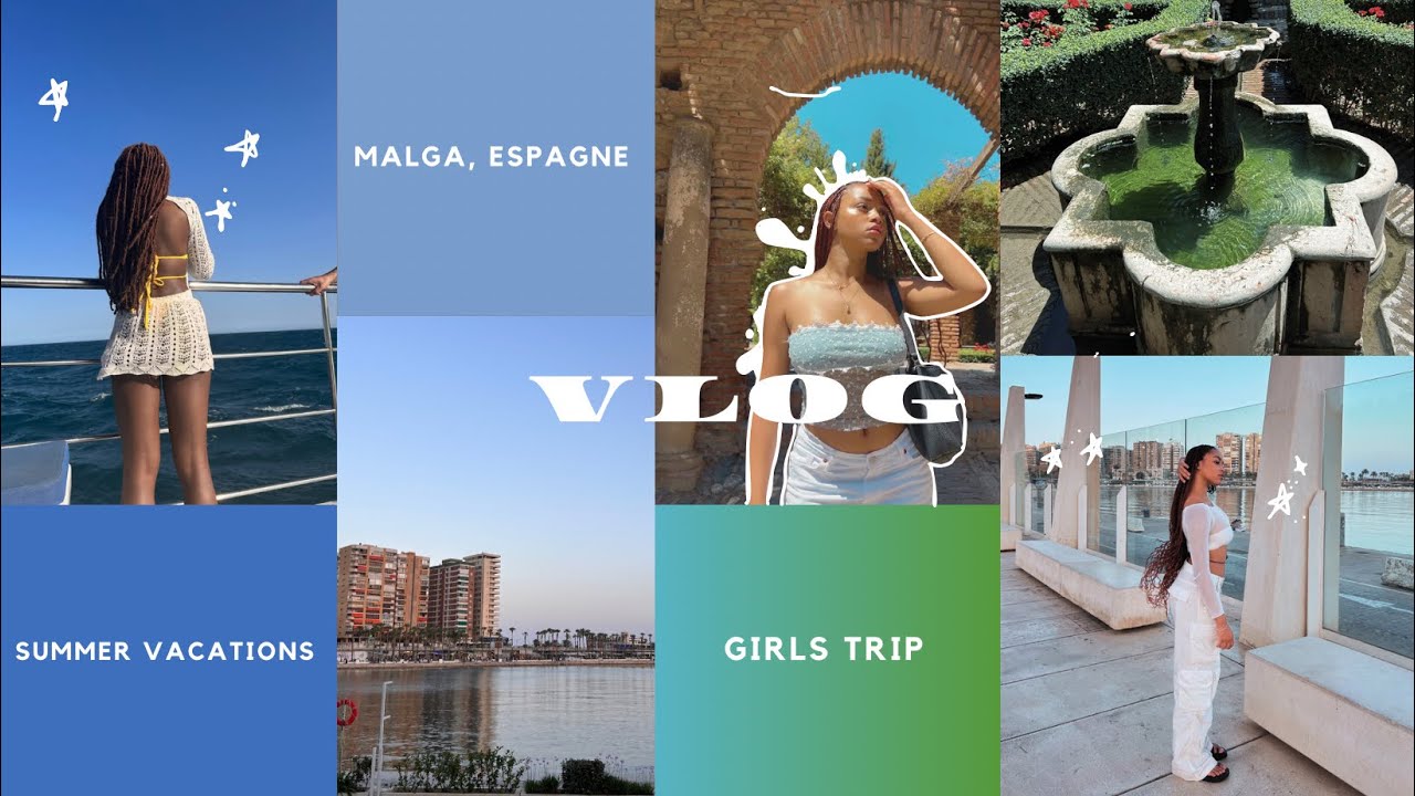 VLOG vacances/ Malaga, Espagne