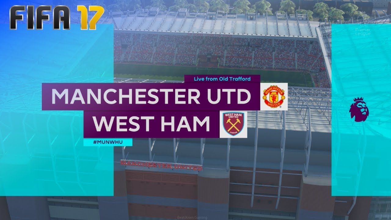 FIFA 17 - Manchester United vs. West Ham United @ Old Trafford ('17/'18)