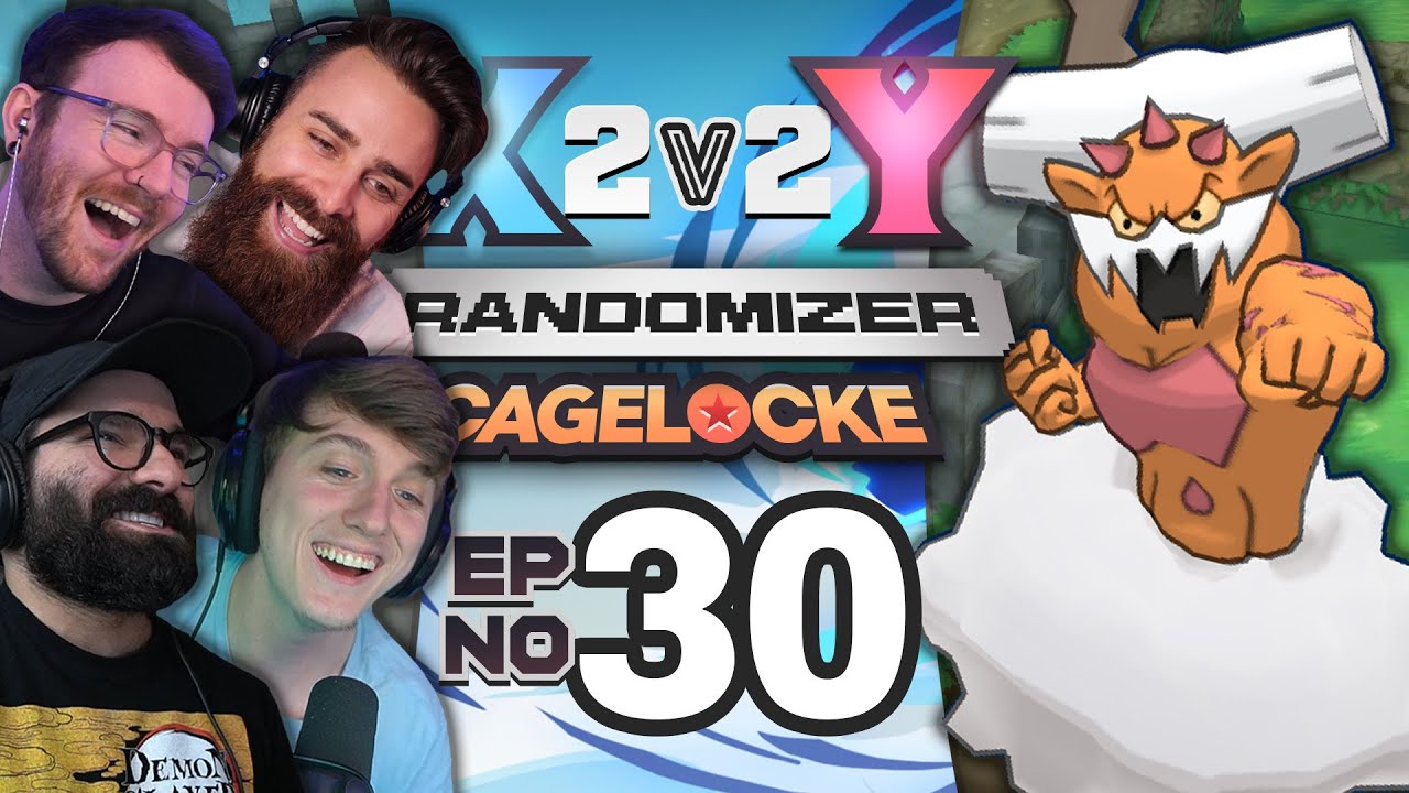 I DO NOT HAVE SMALL FEET! • Pokémon X&Y 2v2 Randomizer Cagelocke • 30