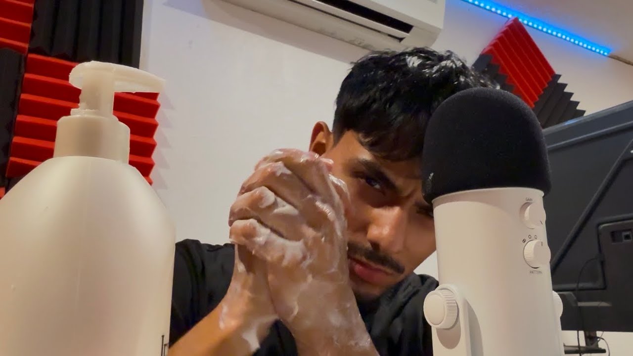 ASMR - ￼ lotion sounds and triggers ￼for relaxation💆‍♂️