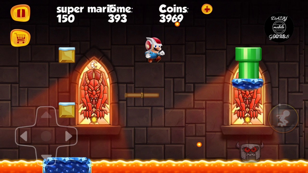 Super Jungle World Run | Level #68 | Super Mario Run like game