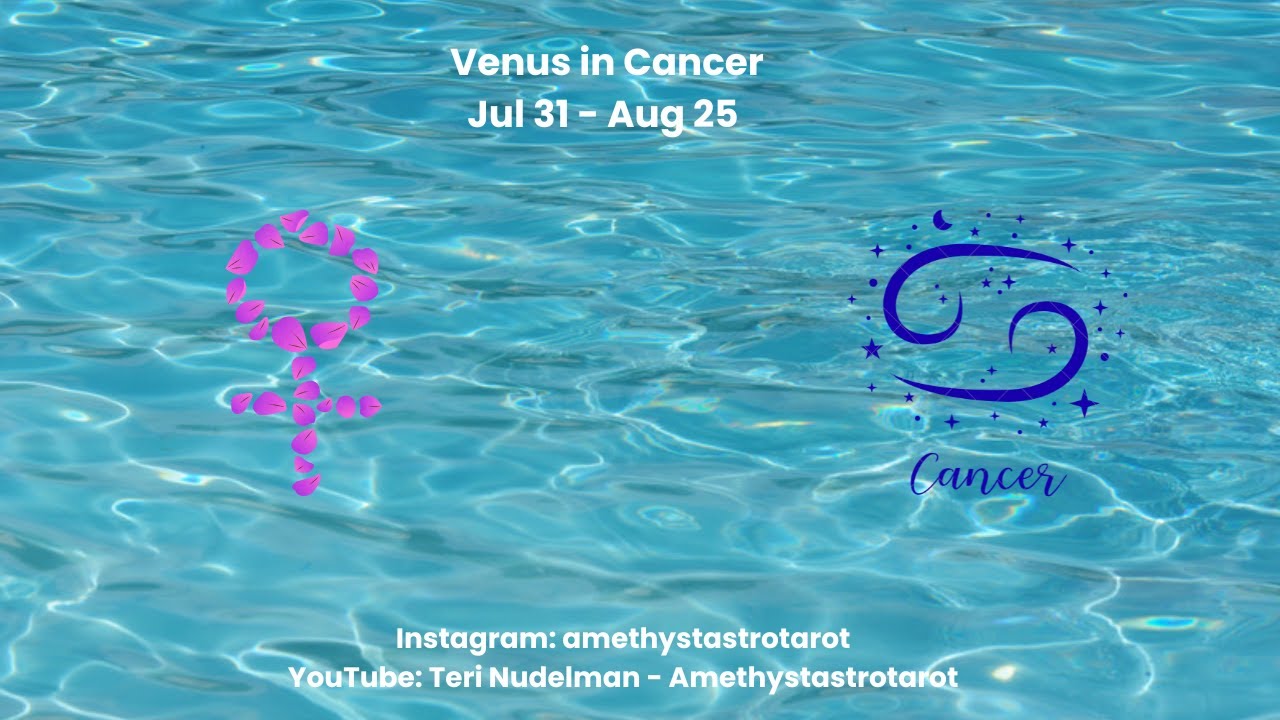 #venusincancer Our inner world, feelings are poured into our relations and values in a caring way!