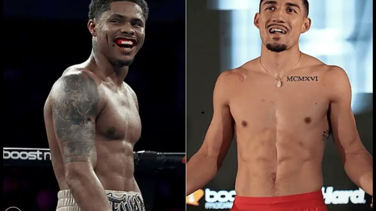 INSIDE CAMP: Floyd Mayweather Visits Shakur Stevenson Training Camp Before Teofimo Lopez Fight