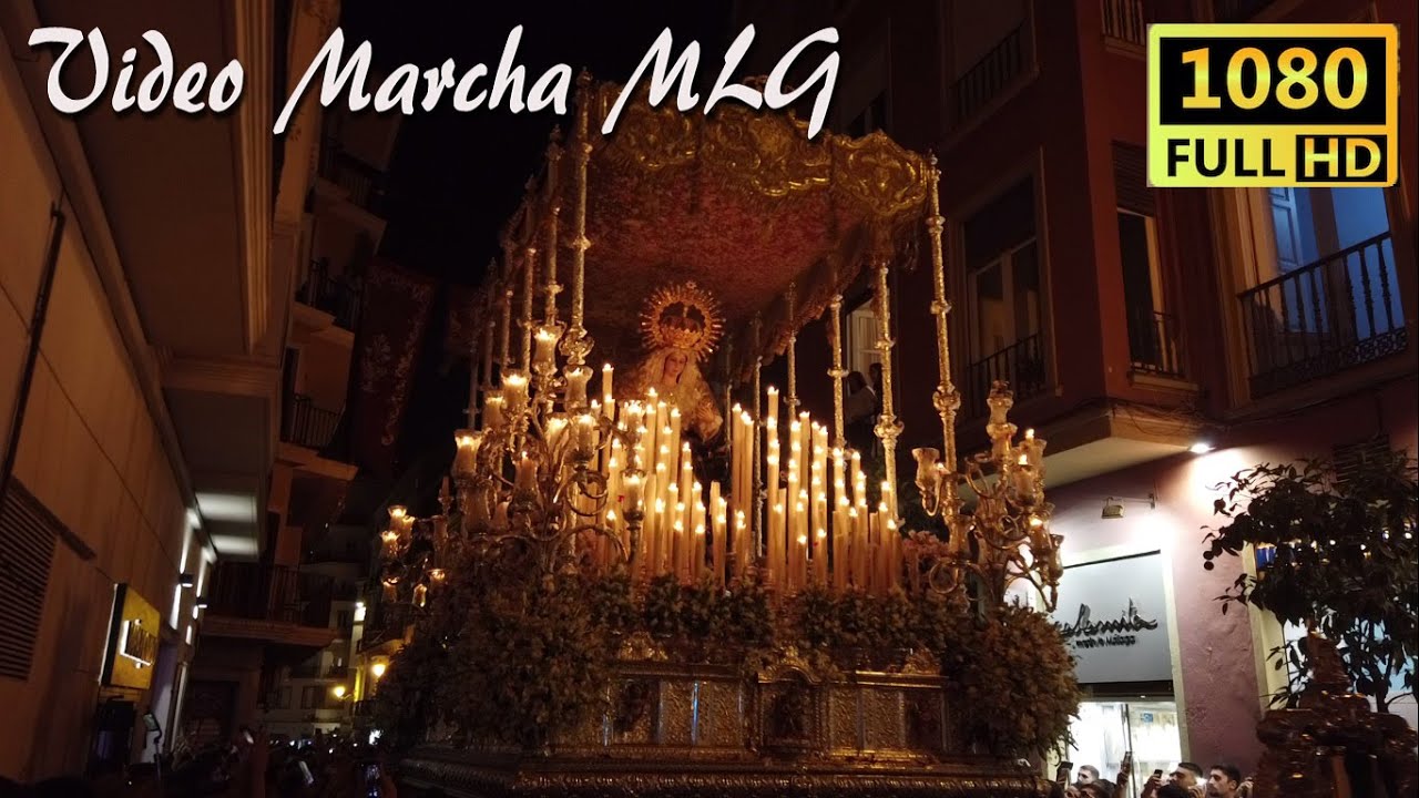 VIRGEN AMPARO C/CASAPALMA ESTRENO ¡AMPARO!  Y REINA Y MADRE DEL AMPARO 75ºANIVERSARIO - MÁLAGA 2022