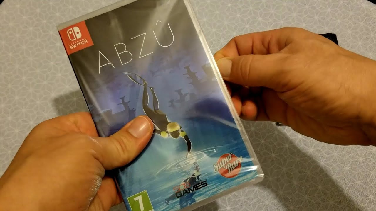 UNBOXING ABZU SWITCH (SUPER RARE GAMES)