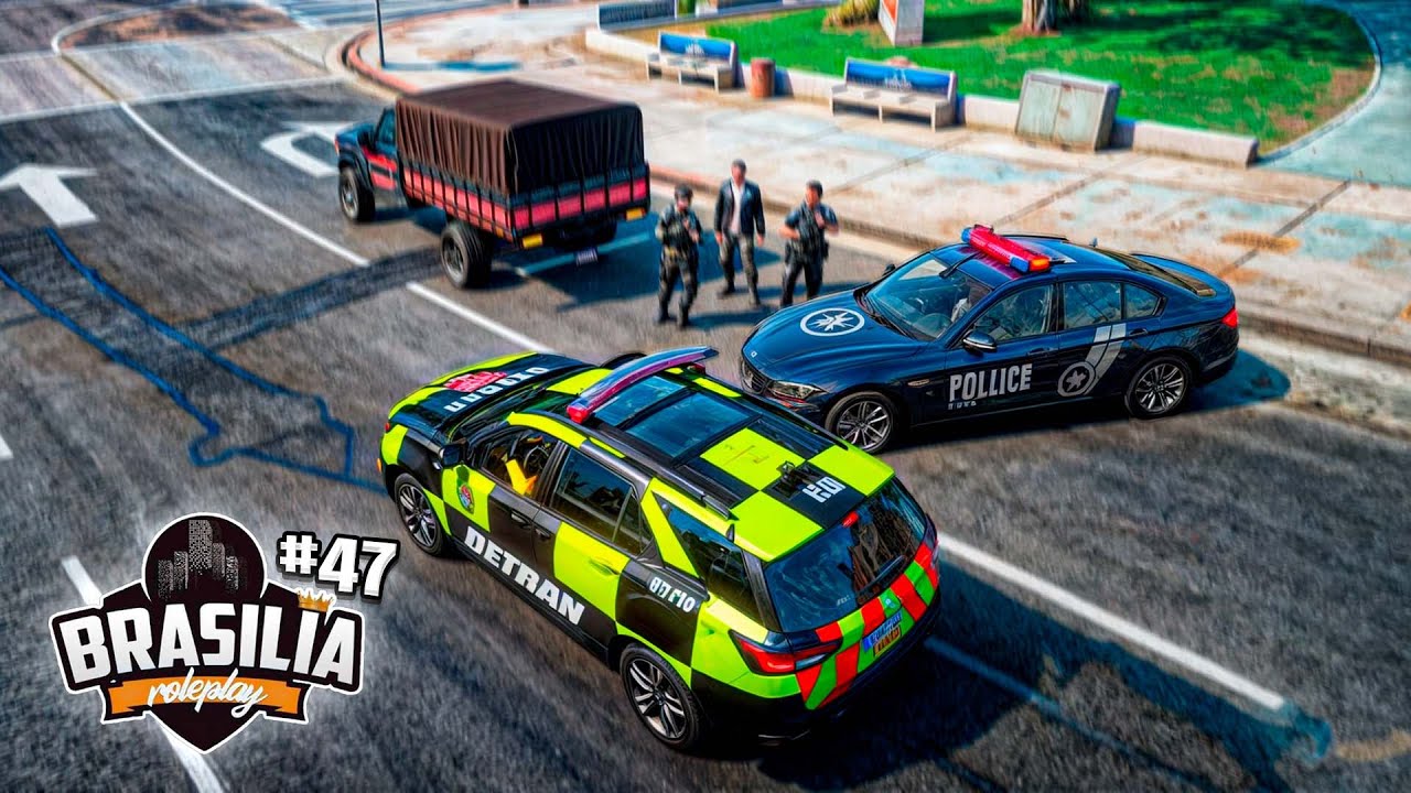 Primeiro dia de Patrulha no DETRAN! - Brasília RP #47