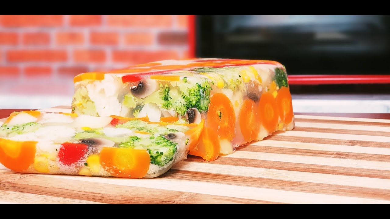 Legume în aspic