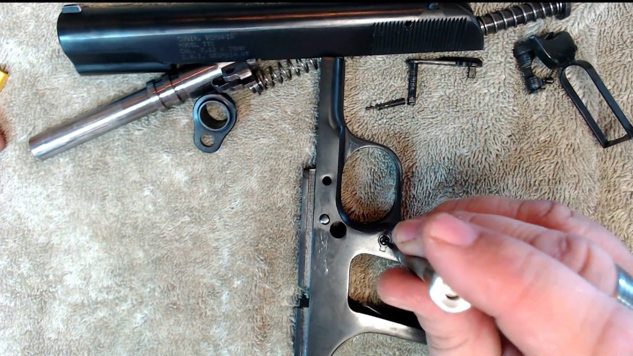 Romanian Tokarev TTC Disassembly