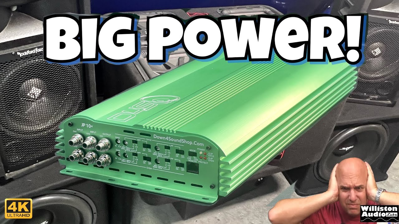 The MOST POWERFUL Four Channel Car Audio Amplifier Currently Available?