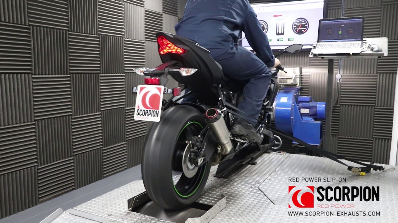 Kawasaki ZX-6R With Scorpion Slip-on Silencers