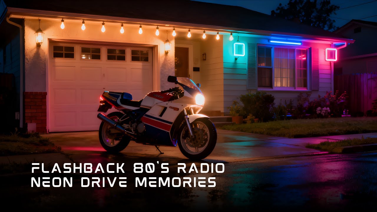 Neon Drive Memories | 80s Synthwave Night Mix for Relaxing Evenings