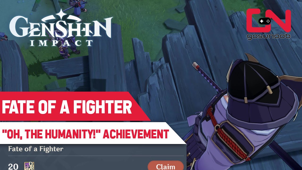 Fate of a Fighter | Genshin Impact - Inazuma Reputation Quest Location - Gather 12 Naku Weeds
