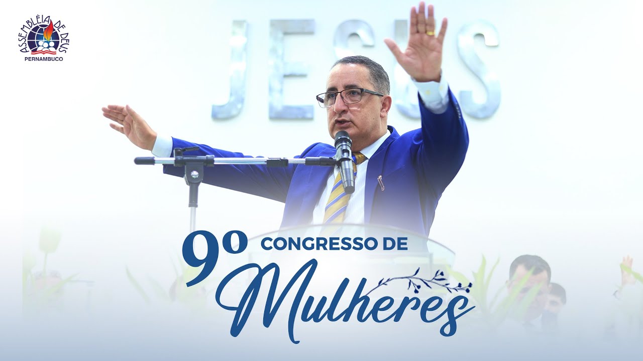 Pr. Albérico Inácio - Abertura 9º Congresso de Mulheres IEADPE São Joaquim do Monte