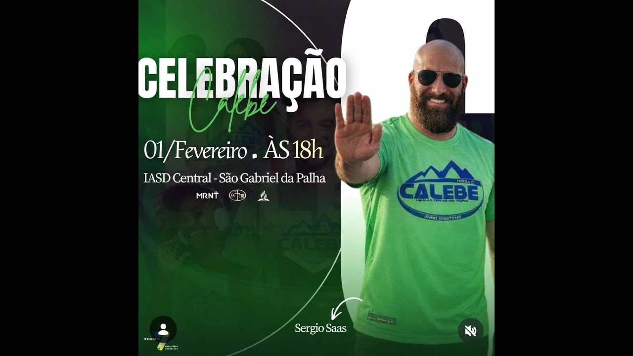 CELEBRAÇÃO CALEBE | CULTO DE DOMINGO| 01-02-2026