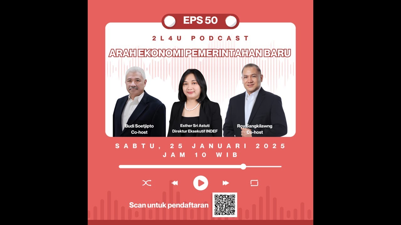 [Segmen 1: Visi dan Prioritas Ekonomi Indonesia] Satu Jam Bersama Esther Sri Astuti