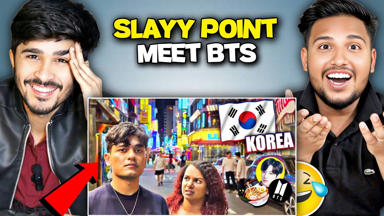 When Desis Go To KOREA For The First Time Vlog Reaction | Slayy Point | #slayypoint #korea