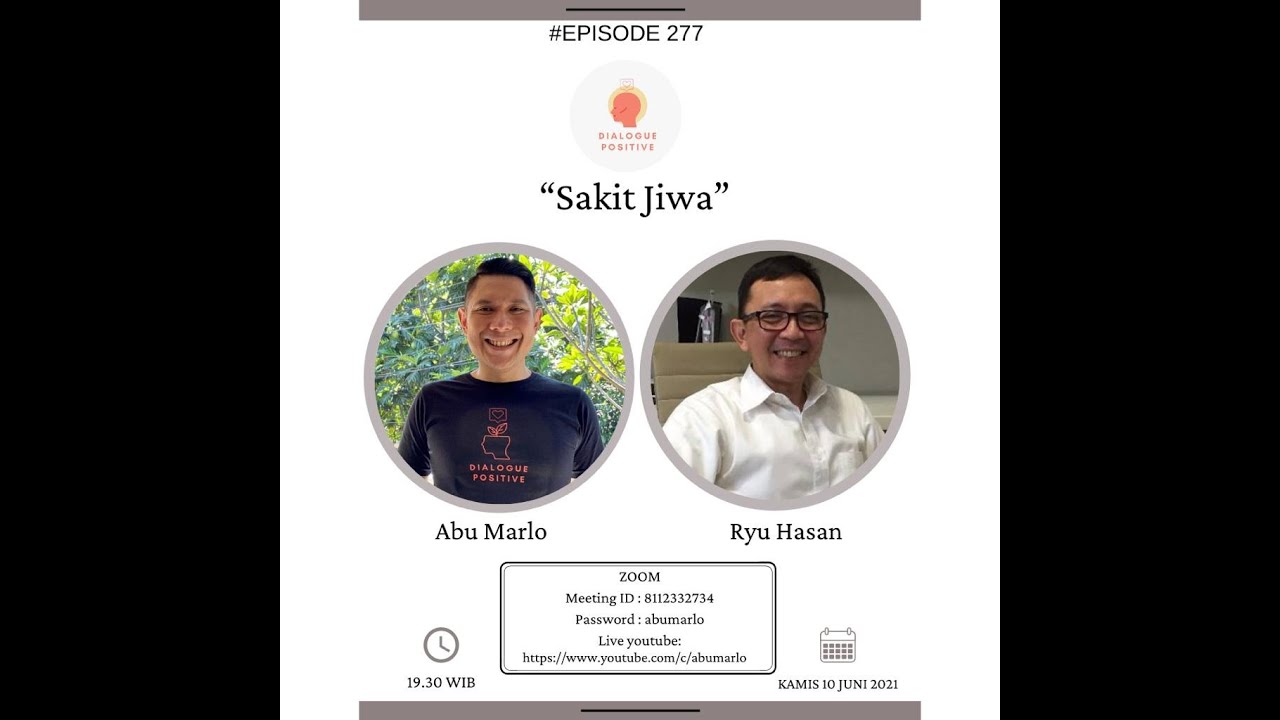 Dialogue Positive with Ryu Hasan : 